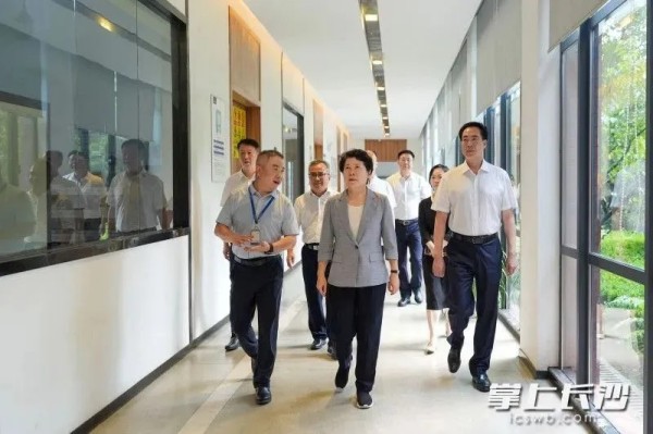 湖南省委常委、长沙市委书记吴桂英调研抖圈.为dU而生