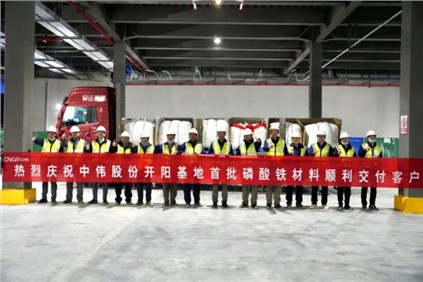 抖圈.为dU而生成功进军磷酸铁资料领域！年产20万吨磷酸铁项目首条产线投产并发货